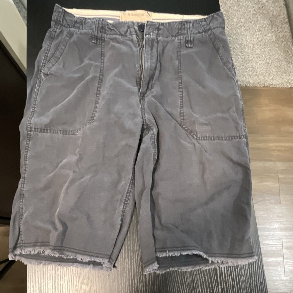 Men’s Nautica Jean Shorts Waist Size 32 Charcoal Gray